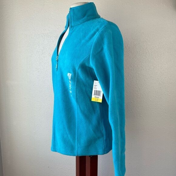 NWT PBX Basics Half Zip Fleece Top Size M - Picture 3 of 6